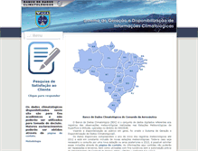Tablet Screenshot of clima.icea.gov.br